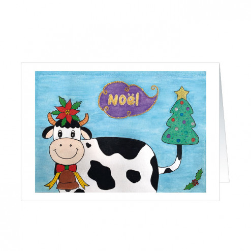 La petite vache aime Noël · Shu-Ying Huang (5818SS)